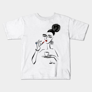 Fashion girl Kids T-Shirt